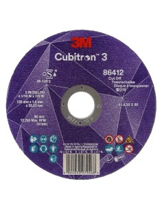 3M DISCO CUBITRON-3 T41 125x1.0x22.23 GR.60 86647
