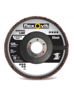 DISCO LAMINAS FLEXOVIT ALUMINIO R265 115x22 GR60