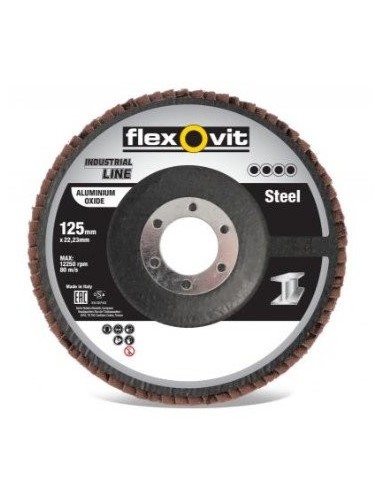 DISCO LAMINAS FLEXOVIT ALUMINIO R265 115x22 GR60