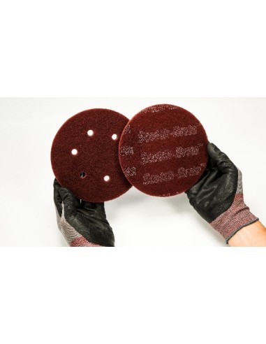 3M DISCO HOOKIT 7447 PRO PO-DC 152MM SIN AGUJEROS 724120