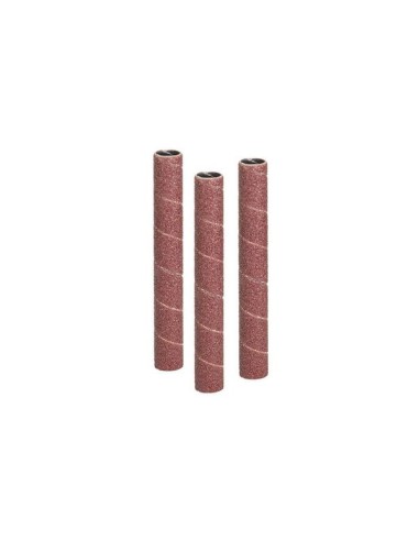 PACK DE 3 RODILLOS DE LIJA Ø13MM P80 - OSS100