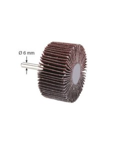 CEPILLO CON EJE FLW FWS 80X30 KX310 FLX P40 6MM SK(C)