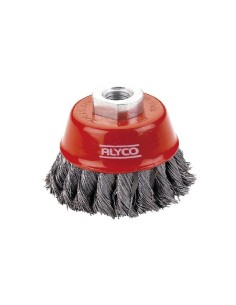 CEPILLO TAZA ALAMBRE TRENZADO Ø75,00X0,50 MM M14