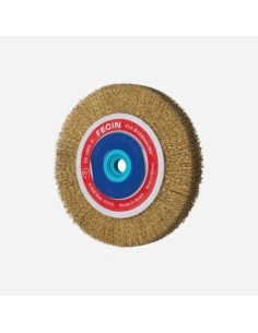 FECIN CIRCULAR ONDULADO F-15 125/4H/0,30 INOX EJE22