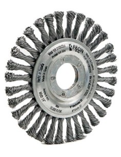 FECIN CEPILLO CIRCULAR TRENZADO F-18 125/22/0,50 ACERO (SIN TUERCA)