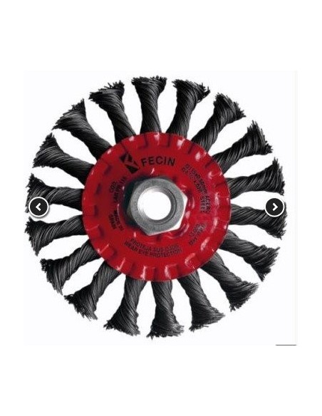 FECIN DISCO CIRCULAR PLANO TRENZADO 115MM 0,50