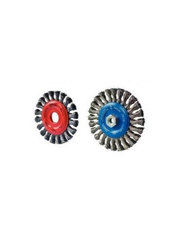 FECIN CEPILLO CIRCULAR TRENZADO F-18 115/M14/0,50 ACERO (20 MECHONES / 12)