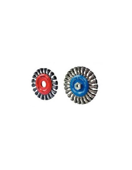 FECIN CEPILLO CIRCULAR TRENZADO F-18 115/M14/0,50 ACERO (20 MECHONES / 12)