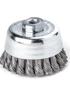 FECIN TAZA TRENZADA 65/M14/0,50 ACERO