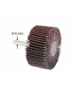 CEPILLO CON EJE FLW FWS 20X20 KX310 FLX P60 6MM SK(C)