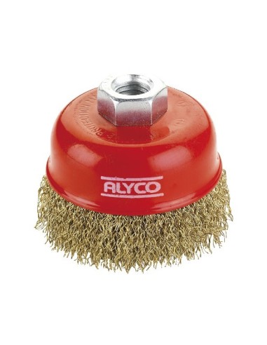 CEPILLO TAZA ALAMBRE ONDULADO Ø100X0,30 MM M14