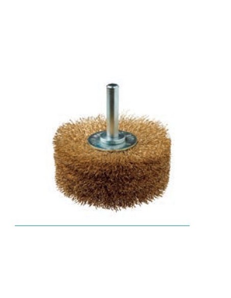 
FECIN CEPILLO CIRCULAR C/ ESPIGA F-21 50MM ACERO LATONADO 