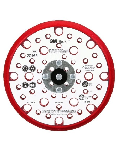 3M SOPORTE HOOKIT PARA MAQUINA ROTORBITAL150MM 20465