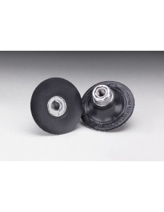 3M ROLOC SOPORTE GOMA NEGRO 75MM M14 84999