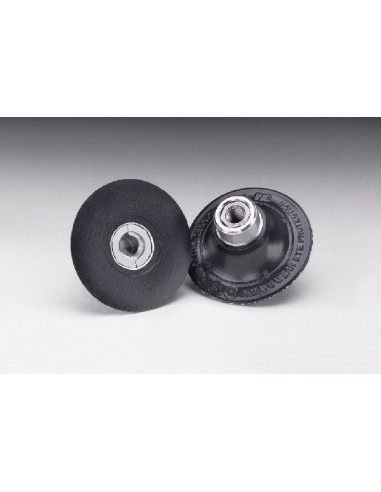 3M ROLOC SOPORTE GOMA NEGRO 75MM M14 84999