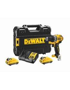 DEWALT TALADRO ATORNILLADOR SIN ESCOBILLAS XR 12V 2,0AH DCD701D2