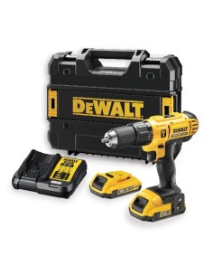 DEWALT TALADRO PERCUTOR XR 18V 13MM 2,0AH 42NM DCD776D2T-QW