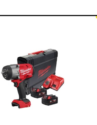 MILWAUKEE LLAVE DE IMPACTO ALTO PAR 1/2" CON ANILLO M18 FHIW2F12-502X