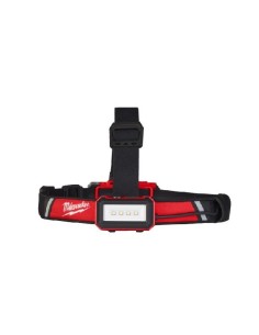 MILWAUKEE LINTERNA FRONTAL REDLITHIUM UBS BATERIA TRASERA L4 HLRP-301
