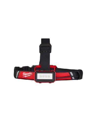 MILWAUKEE LINTERNA FRONTAL REDLITHIUM UBS BATERIA TRASERA L4 HLRP-301
