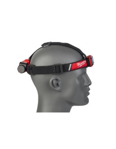 MILWAUKEE LINTERNA FRONTAL REDLITHIUM UBS BATERIA TRASERA L4 HLRP-301
 2