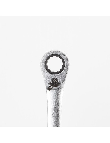 LLAVE COMBINADA CON CARRACA REVERSIBLE 17 MM