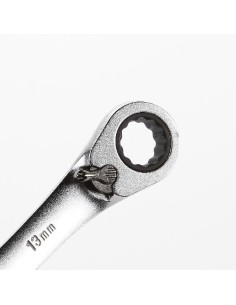 LLAVE COMBINADA CON CARRACA REVERSIBLE 18 MM 2