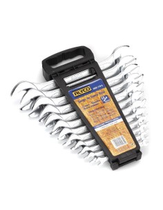 JUEGO LLAVES FIJAS SOPORTE PLASTICO DE 6-7 A 30-32 (12 PIEZAS)