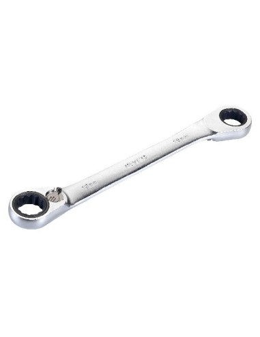 LLAVE ESTRELLA ACODADA CARRACA REVERSIBLE 10-11 
