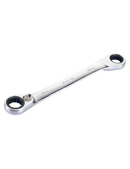 LLAVE ESTRELLA ACODADA CARRACA REVERSIBLE 10-11 