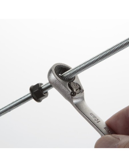 LLAVE ESTRELLA ACODADA CARRACA REVERSIBLE 10-11 