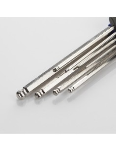 JUEGO LLAVES ALLEN CON BOLA EXTRALARGAS (9 PIEZAS) 2