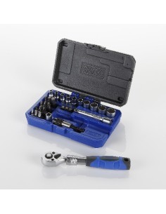 JUEGO DE VASOS Y ACCESORIOS 1/4" (29 PIEZAS) 2