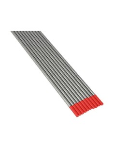 ELECTRODO TUNGSTENO WT20 2,4 X 150 ROJO HOKMAND 