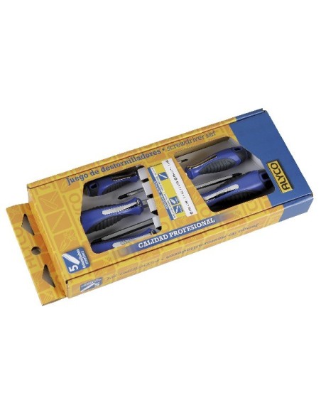 JUEGO DESTORNILLADORES BOCA PHILIPS (5 PIEZAS)