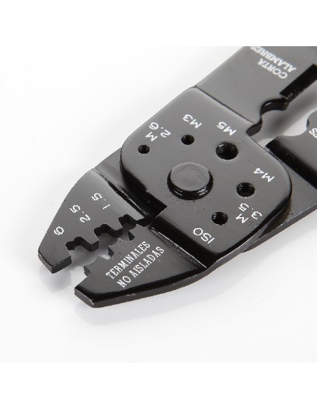 ALICATE PARA TERMINALES Y PUNTERAS NO AISLADAS 250 MM