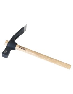 PIQUETA DE ALBAÑIL MANGO MADERA 700 GRS