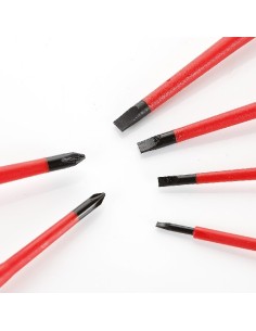 JUEGO DESTORNILLADORES 1000V EN CAJA DE CARTON (6 PIEZAS) 2