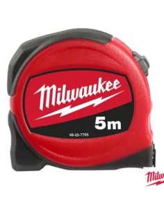MILWAUKEE FLEXOMETRO SLIMLINE 5 MTS X 19MM