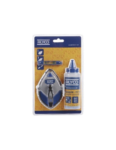 TIRALINEAS 30 MTS Y POLVO TRAZADOR