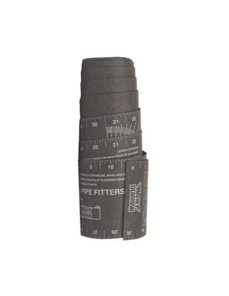 FIT UP PRO FLEJE TUBERO MILIMETRADO 4" X 7FT / 102 X 2134 MM