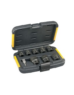 DEWALT JUEGO VASOS IMPACTO 9 PIEZAS DT7507-QZ