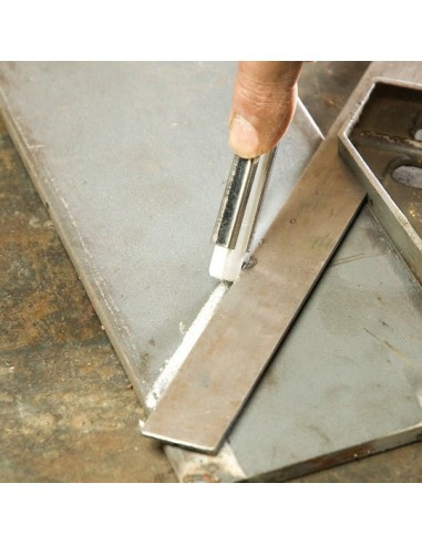 TIZA ESTEATITA PLANA (5"x1/2"x3/16") X UND Paq.144 und  