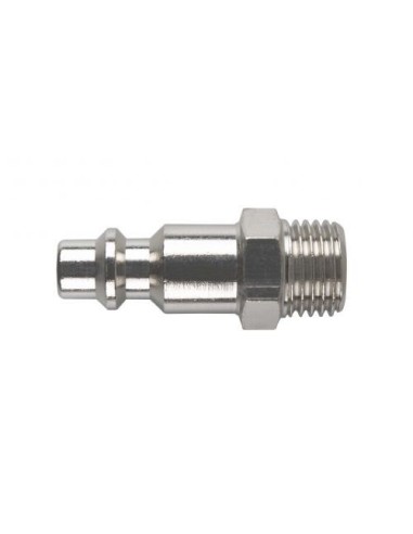 CONECTOR RAPIDO MACHO ROSCA MACHO 1/4"