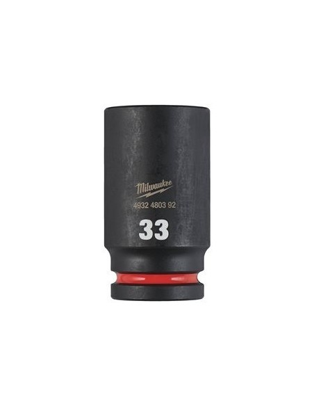 MILWAUKEE VASO DE IMPACTO SHOCKWAVE SERIE LARGA 3/4" 33,00 MM 