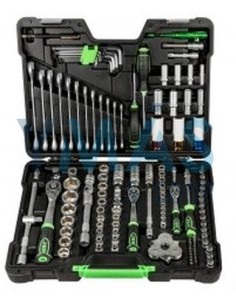 MALETIN HERRAMIENTAS BOCAS HEXAGONALES 132 PIEZAS