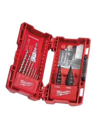 MILWAUKEE ESTUCHE BROCAS ESCALONADAS