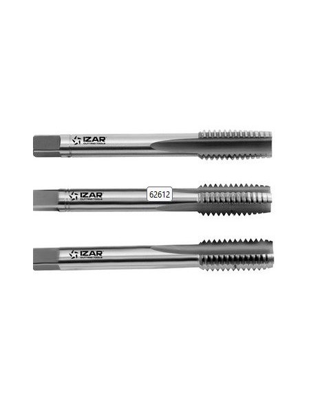 JUEGO MACHOS MANO METRICA HSS 3,50MMX0,60MM DIN 352 REF.3030