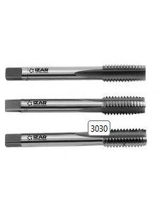 JUEGO MACHOS MANO METRICA HSS 8MMX1,25MM DIN 352 REF.3030