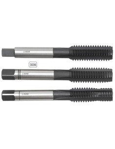 JUEGO MACHOS MANO METRICA HSS 4MMX0,70MM DIN 352 INOX REF.3036